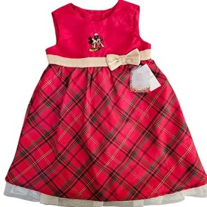 NWT Disney Mickey & Minnie Dress Size 12-18 months